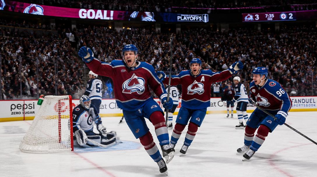Colorado krossade Minnesota med 9–6 i galen målfest – 14 olika målskyttar