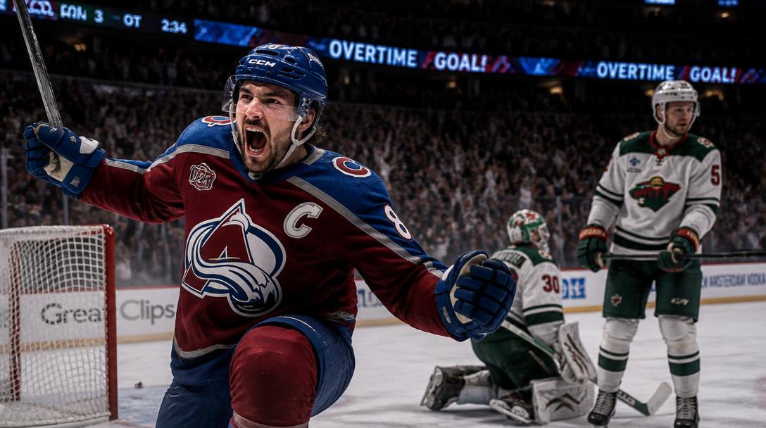 Colorado vände 0–3 och är klart för NHL-semifinal
