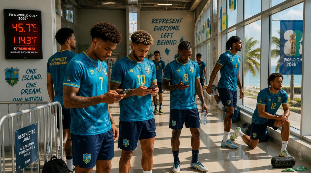 Curacao-målvakten satte världsrekord, flera spelare fick lära sig nationalsången