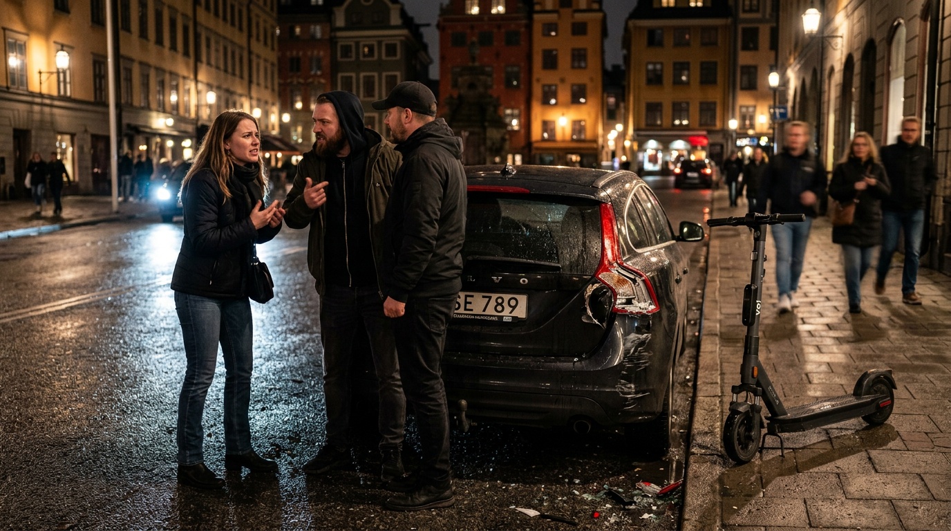 Dan Ekborg, 70, åtalas för ofredande efter berusad elsparkcykelkrock på Östermalm