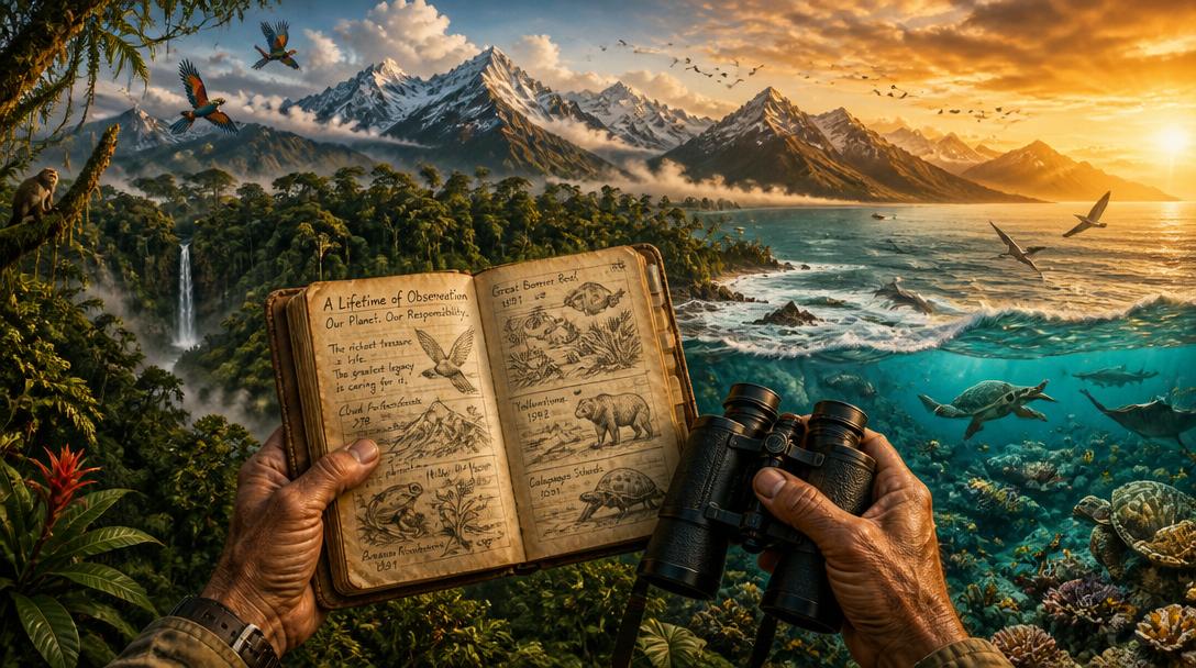 David Attenborough fyller 100 år