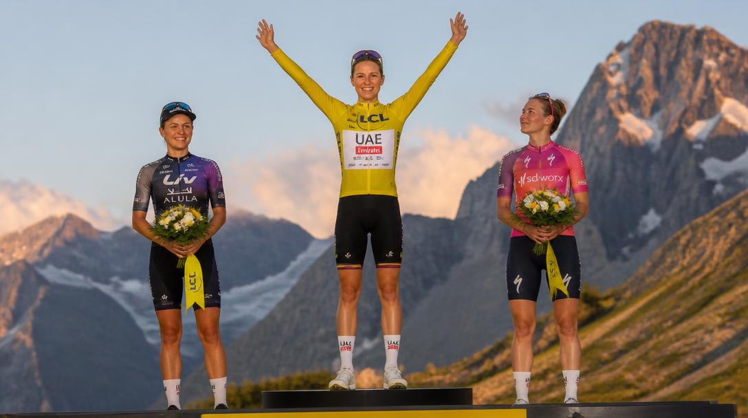 Demi Vollering vann Tour de France för andra gången, som första kvinna någonsin
