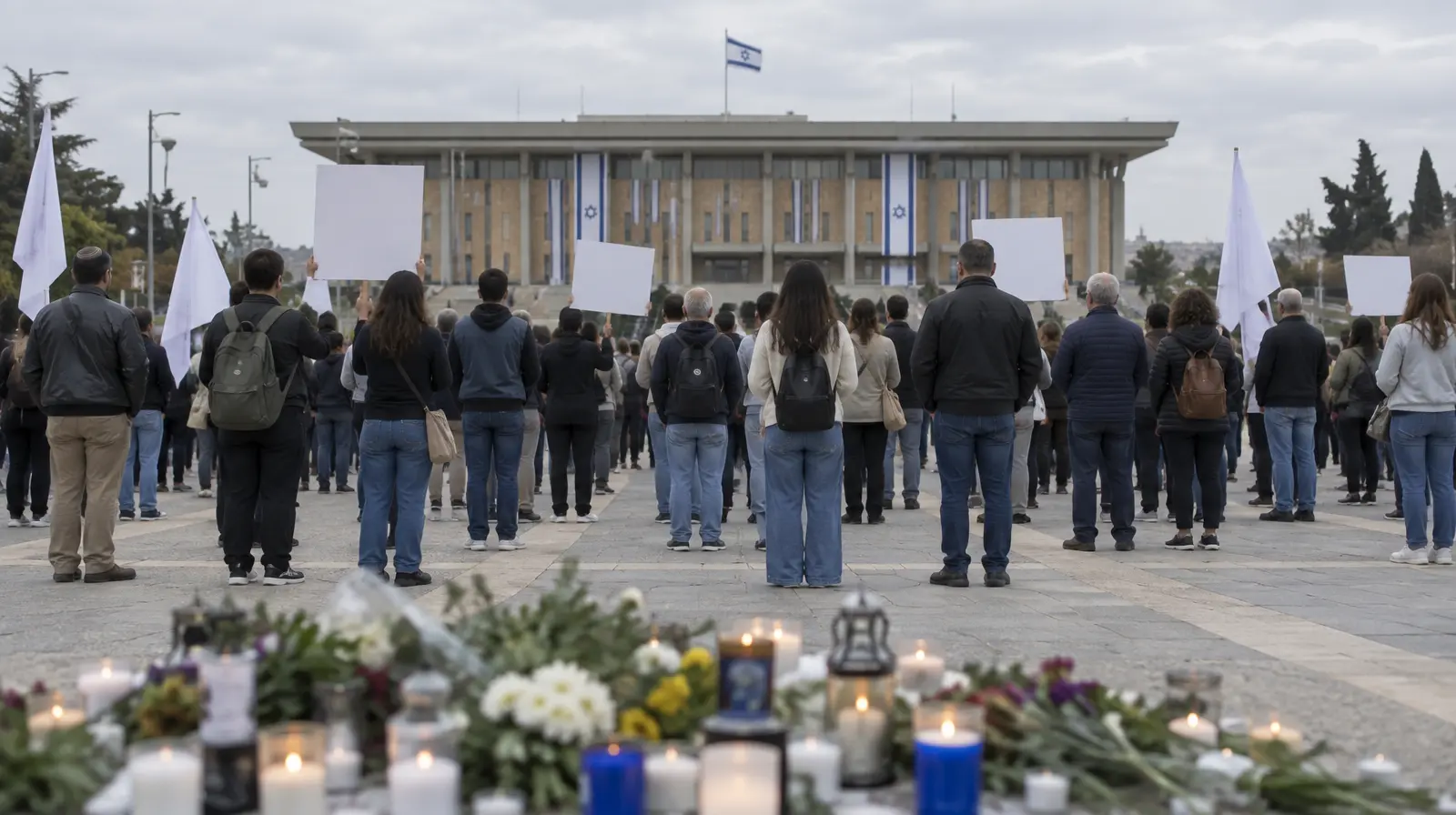 Demonstrationer mot Netanyahu på treårsdagen av 7 oktober