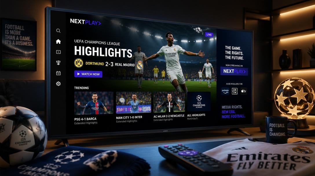 Disney+ tar över Champions League från hösten 2027