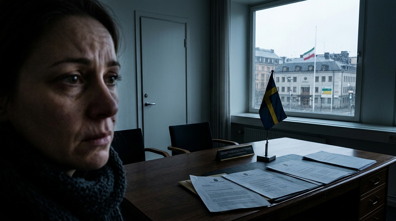 Djalalis fru kräver att Sverige stänger Irans ambassad efter avrättning