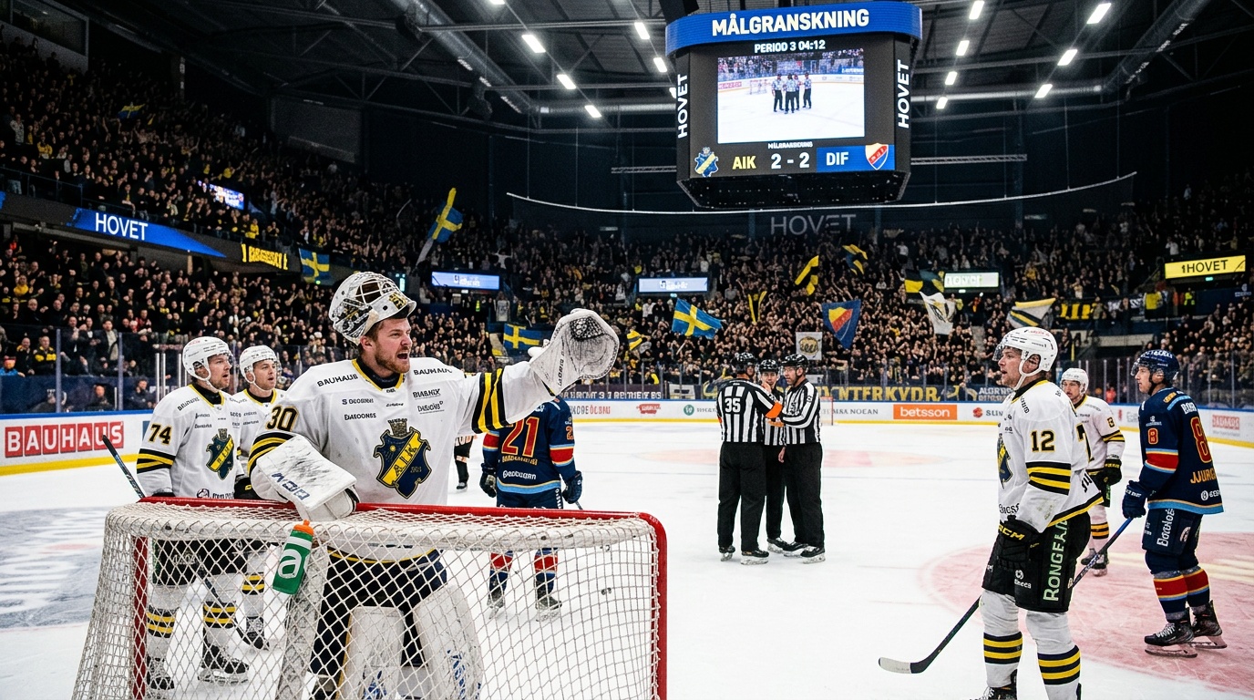 Djurgården vann med omdiskuterat mål, Kollars utbrott: "Ni är så jävla usla"