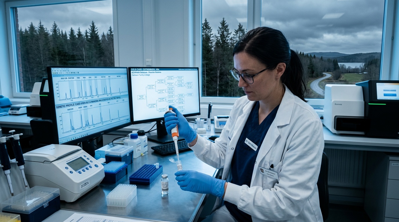 Dna-släktforskning löser 21 år gammalt dubbelbrott i Brattås