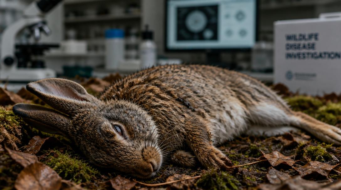 Dödligt virus sprids bland vildkaniner i Älmhults kommun