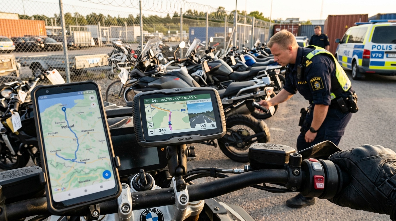 Dold GPS-sändare avslöjade internationell stöldliga, 8 åtalas för 70 fordonstölder