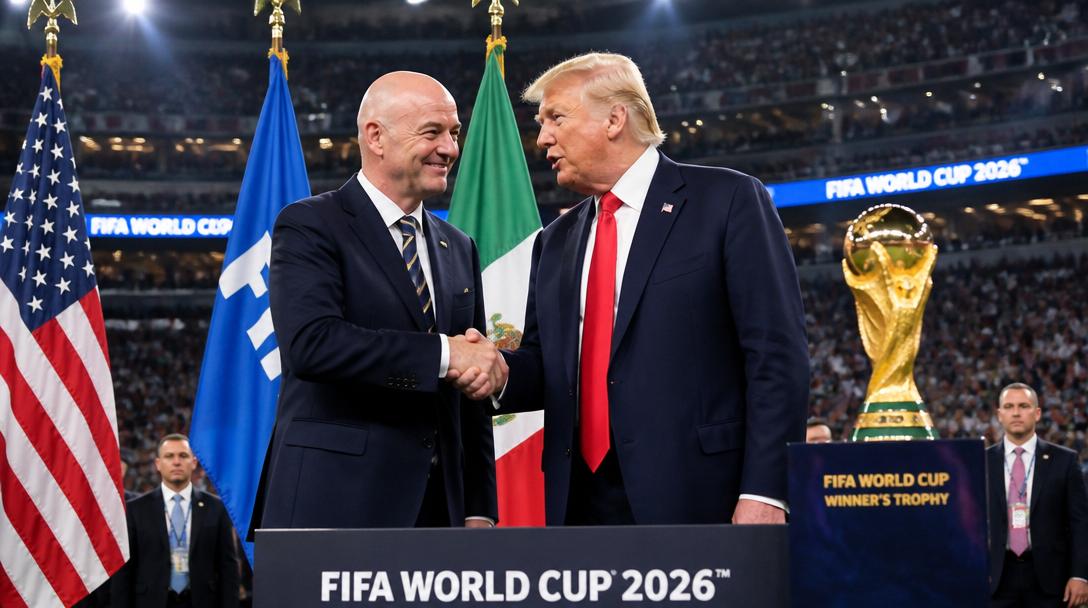 Donald Trump ska dela ut VM-pokalen i New Jersey den 19 juli