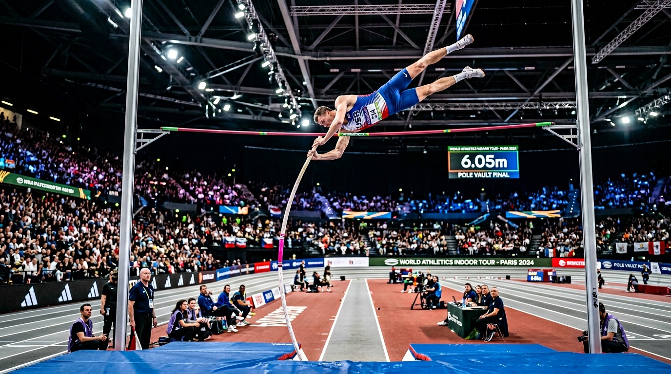 Duplantis sätter sitt 15:e världsrekord, 6,31 meter i Uppsala
