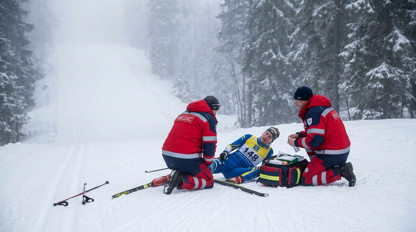 Ebba Andersson missar världscupavslutningen efter våldsam vurpa i Holmenkollen