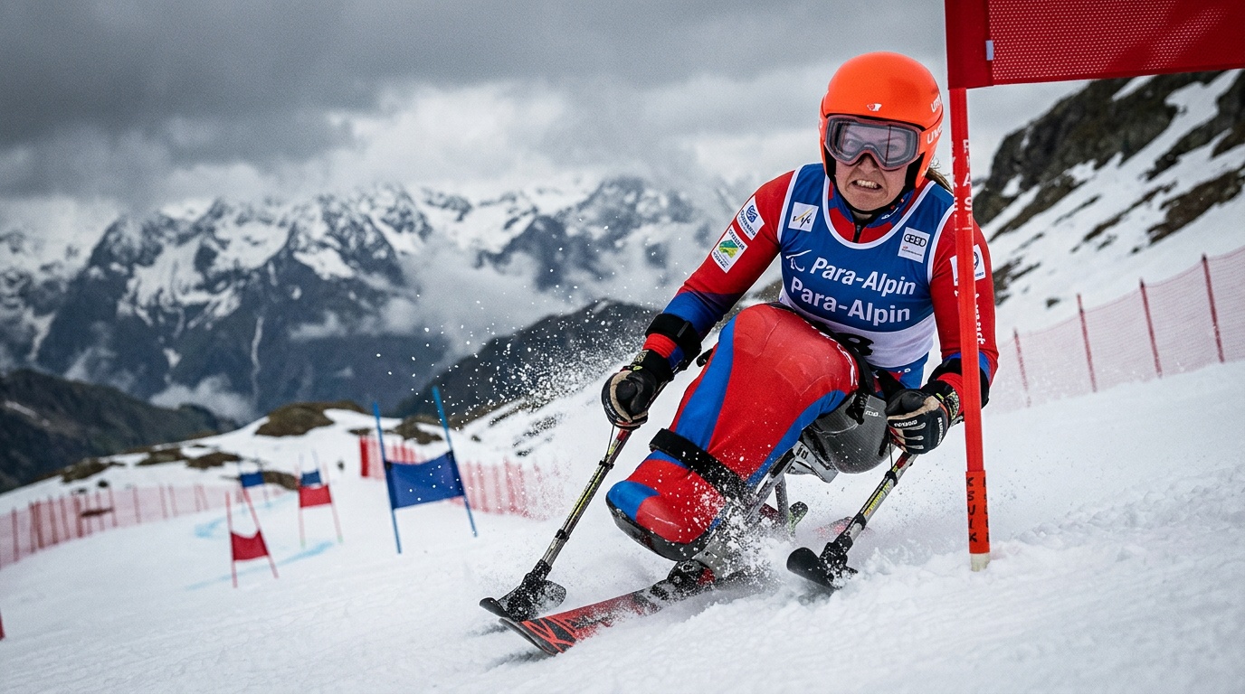 Ebba Årsjö tar brons i super-G, men ryska nationalsången stjäl uppmärksamheten