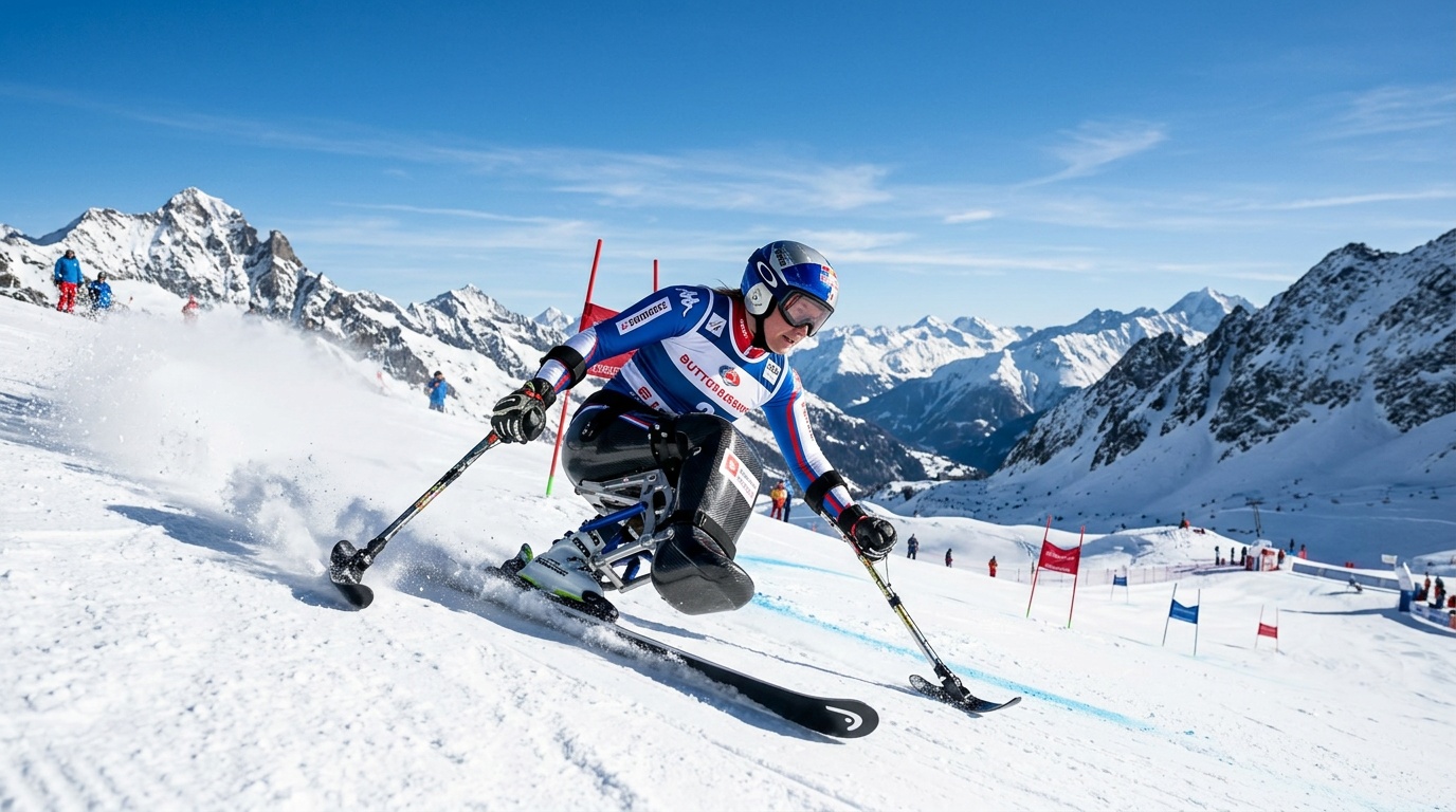 Ebba Årsjö tog Paralympics-guld i störtlopp, 1,71 sekunder före tvåan