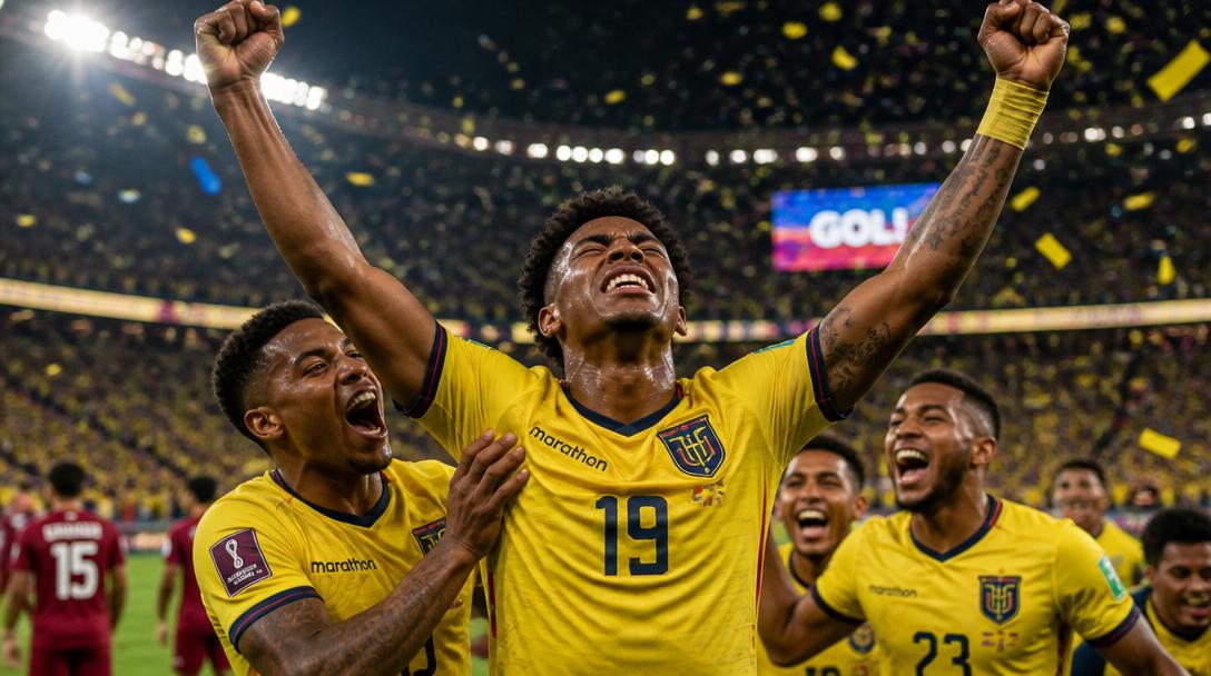 Ecuadors skräll mot Tyskland sätter press på Sverige inför Japan-matchen