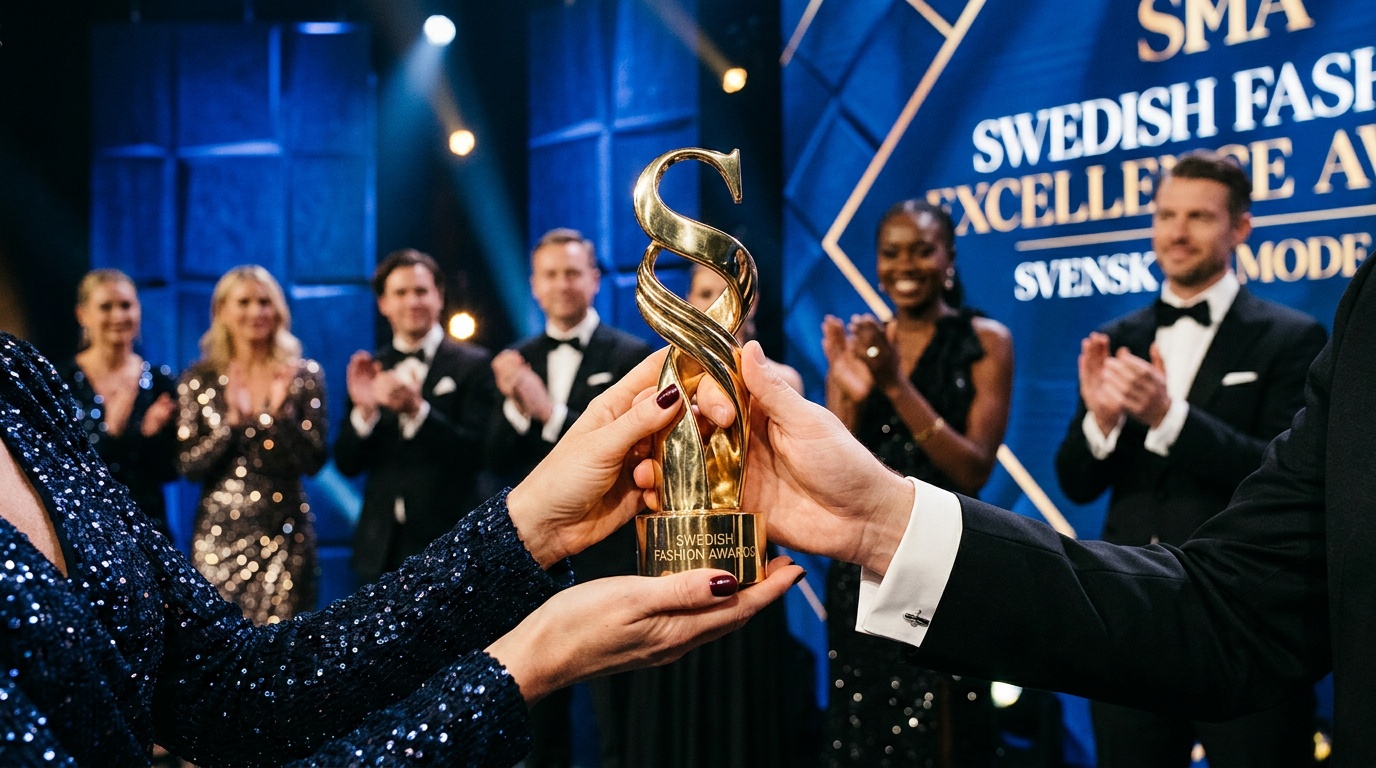 Edvin Ryding utsedd till årets bäst klädda man på Ellegalan