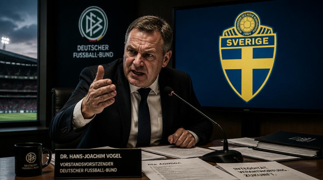 Eintracht Frankfurts sportchef rasar efter att Hugo Larsson uteslutits ur VM-truppen