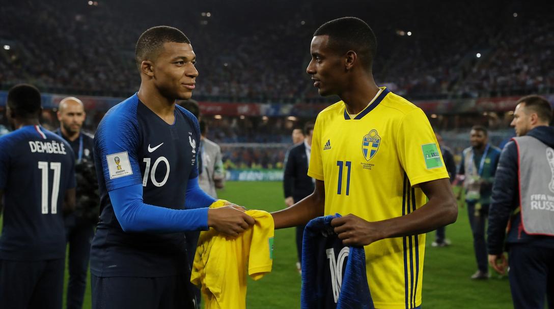 Elanga bytte tröja med Mbappé efter VM-förlusten: "Snällt av honom"