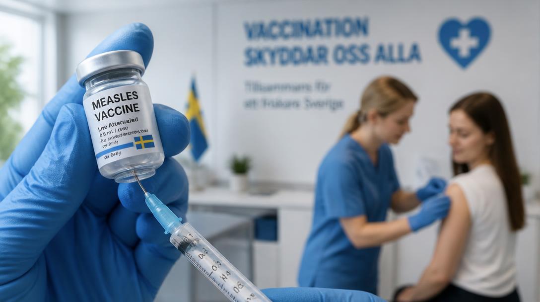 Elva smittade efter mässlingsutbrott på Urkult, statsepidemiolog varnar för fler fall