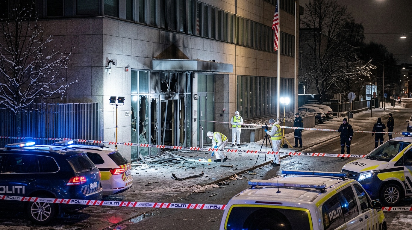 En av de tre gripna bröderna erkänner att han placerade bomben vid USA:s ambassad i Oslo