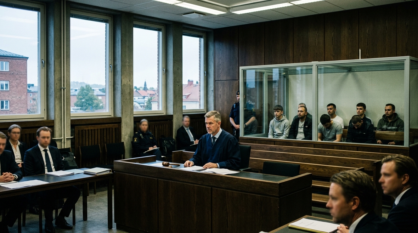 En av tre mordåtalade erkänner inför rättegången om moskémordet i Örebro