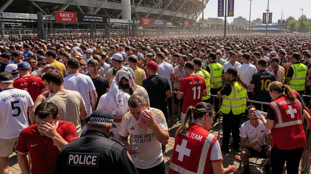 En person till sjukhus efter trängsel vid Gamla Ullevi