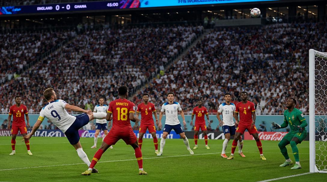 England nollades av Ghana – trots 60 rankningsplatser lägre