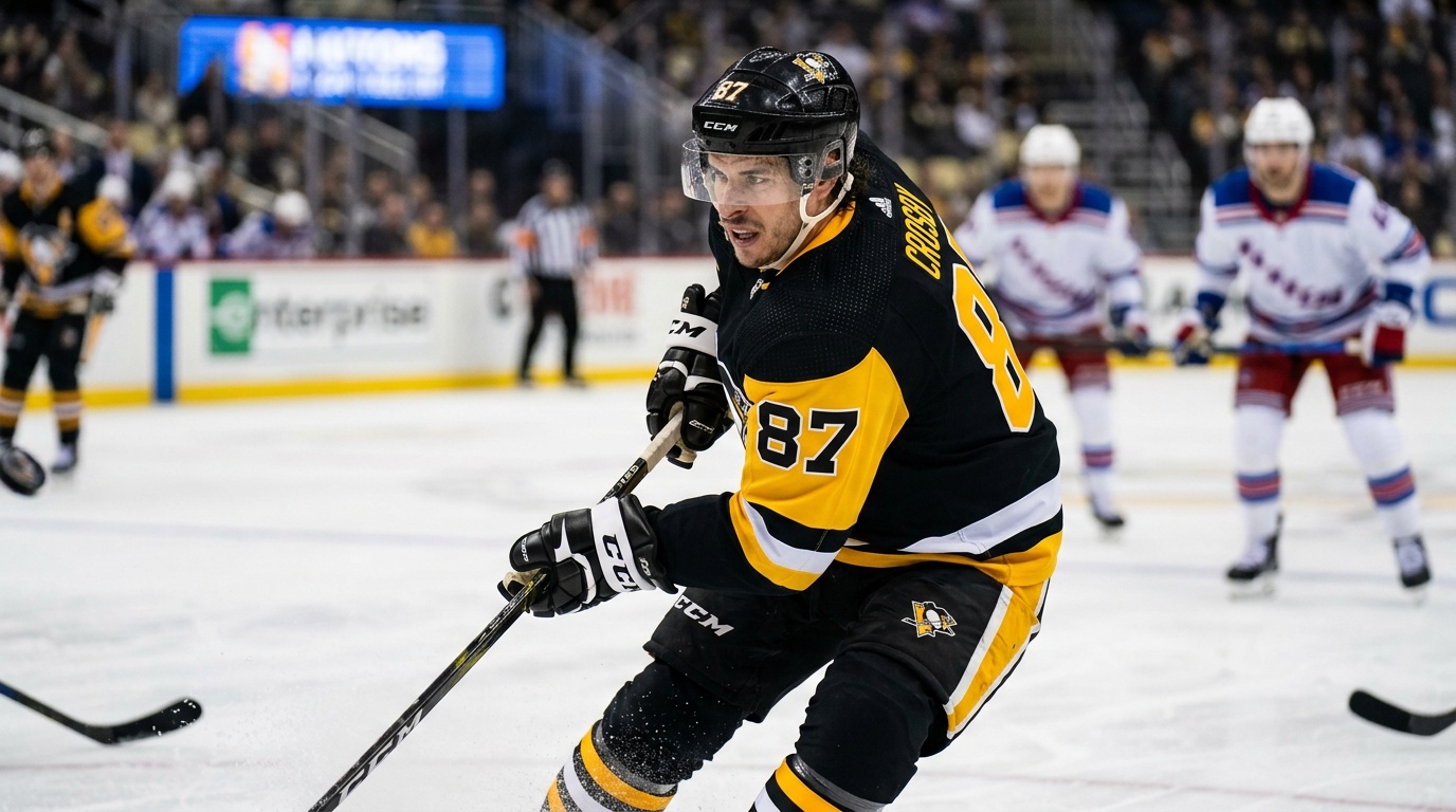 Erik Karlsson bakom alla Pittsburghs mål, men Penguins föll mot Dallas med 3–6