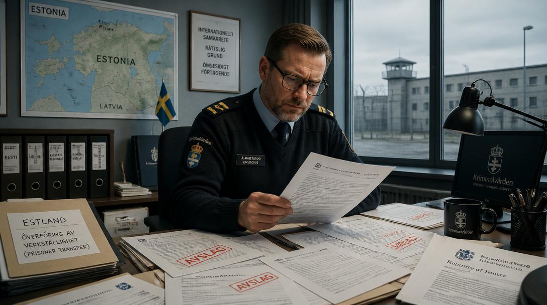 Estland nekar hälften av svenska fångar till Tartufängelset