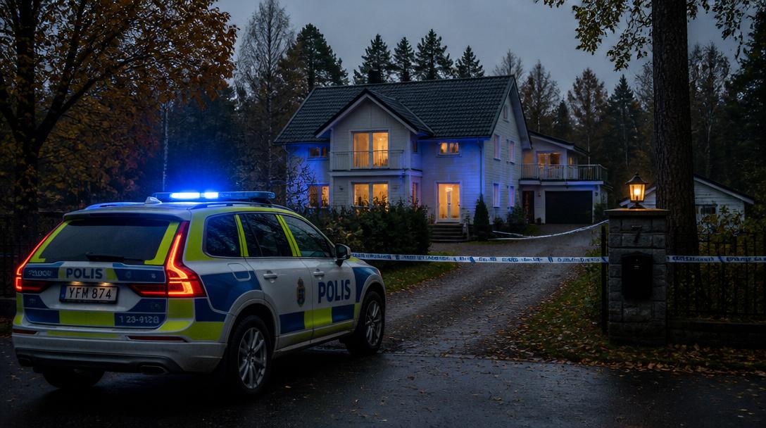 Ett av barnen i Alvesta har livshotande skador efter skottlossning
