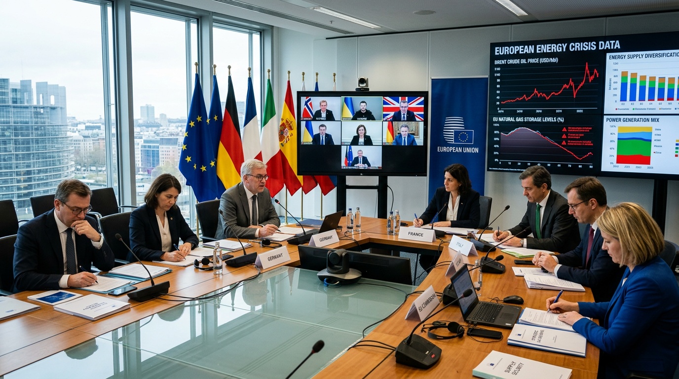 EU-ledare kallas till krismöte om energipriser efter Irankriget