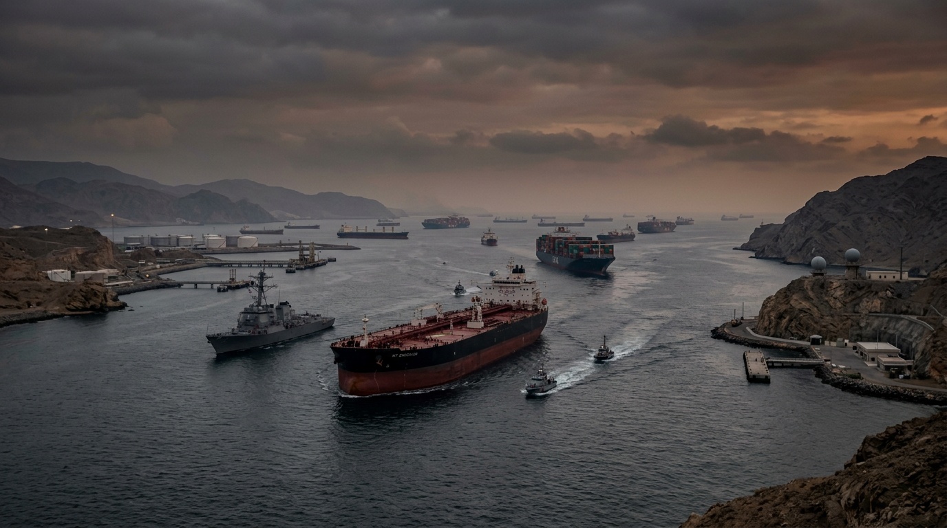 Europa förhandlar med Iran om fri passage genom Hormuzsundet