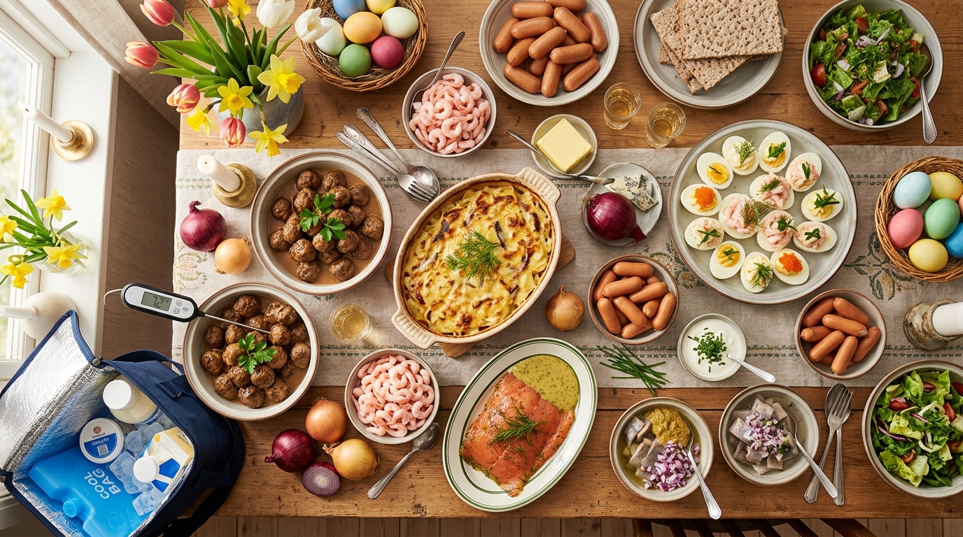 Experter varnar: Räkor, ägg och lök kan ställa till det i påsk