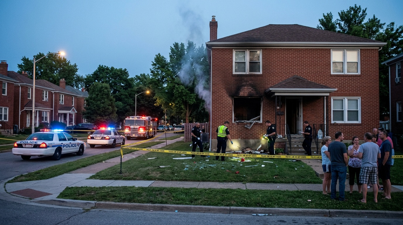 Explosion vid bostad i Nykvarn, söder om Stockholm