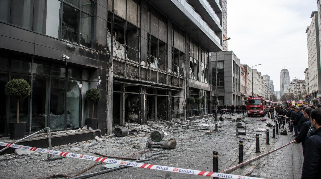 Explosion vid bostadshus i centrala Södertälje – ingen gripen