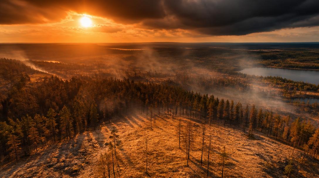 Extremt hög brandrisk i flera delar av Sverige på onsdagen