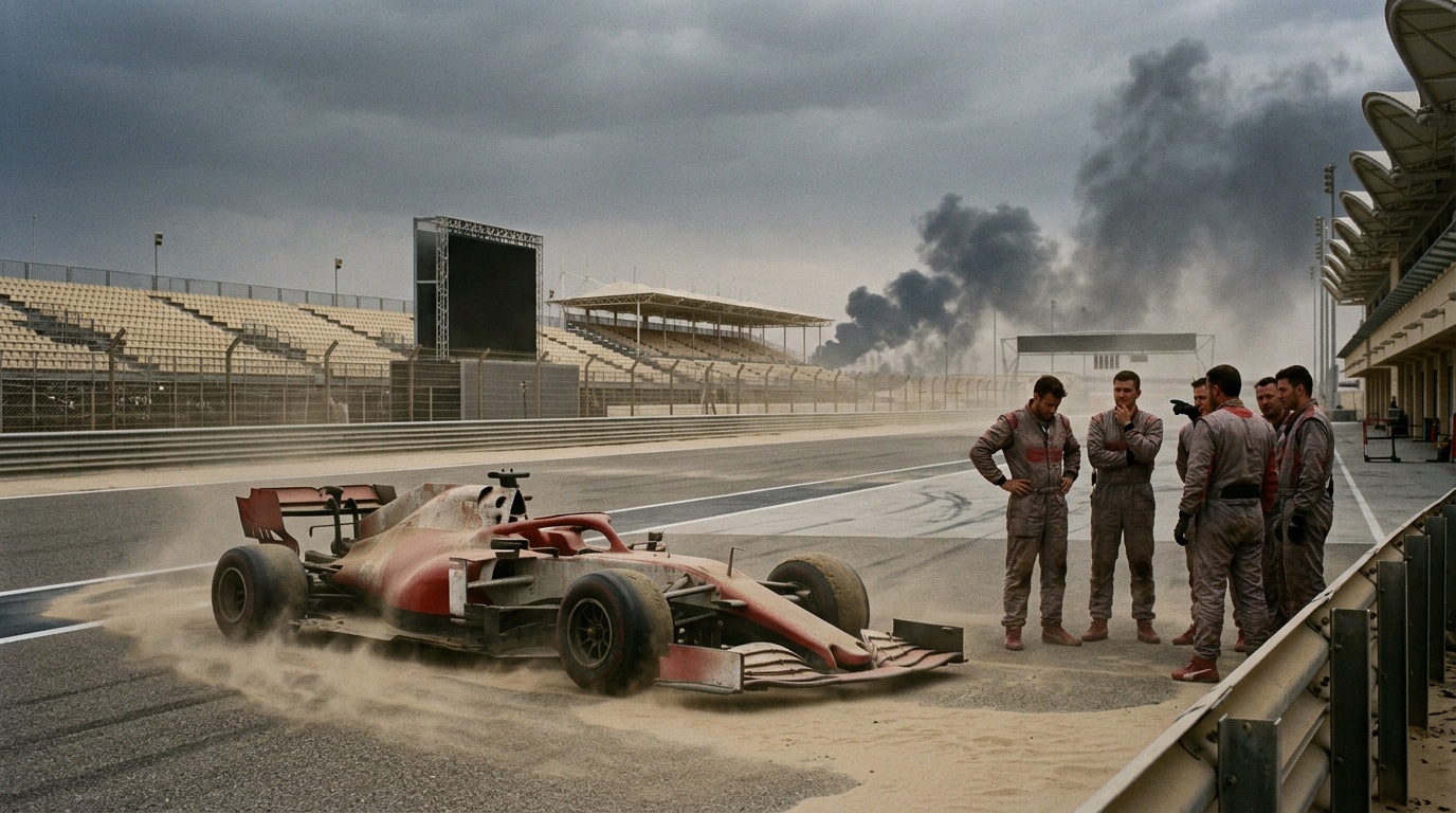 F1 ställer in lopp i Bahrain och Saudiarabien på grund av Irankriget