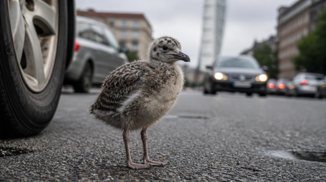 Fågelskyddare: Bilister i Malmö kör på måsungar med flit