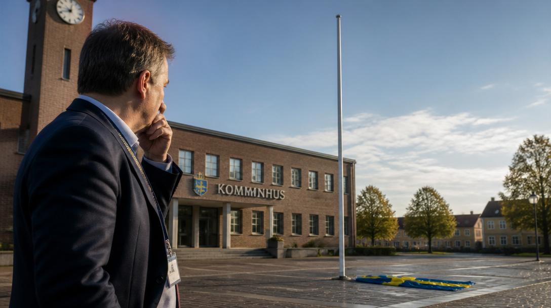Fagersta glömde hissa flaggan på nationaldagen: "Jätteolyckligt"