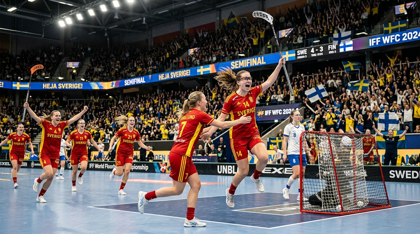 FBC Kalmarsund klart för historisk SM-final efter 6–3 mot Pixbo