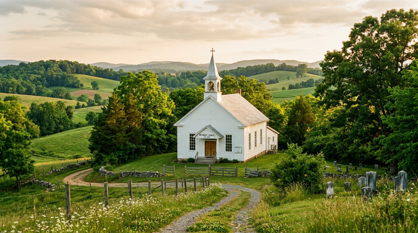 Fel kyrka på omslaget till JD Vances bok om katolicismen