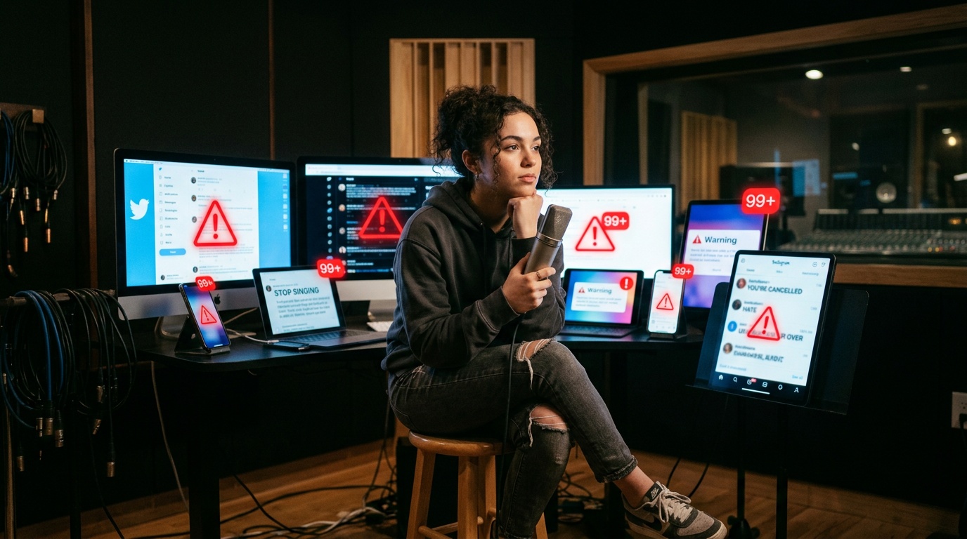 Felicia dödshotad efter Israelkritiken: "Att man ska ta ens familj"