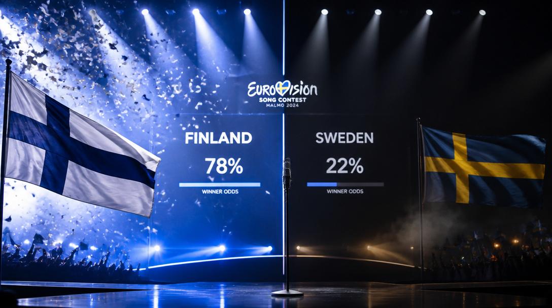 Felicia har bara 2 procents chans att vinna Eurovision enligt oddsen