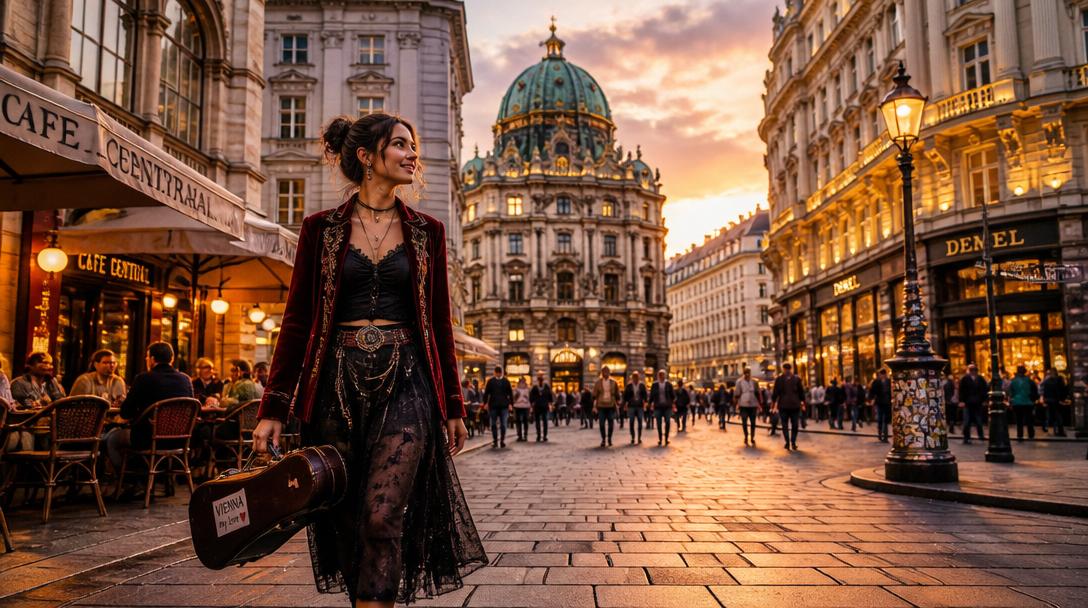Felicia om Wien inför Eurovision-semifinalen: "Som ett finare Stockholm"