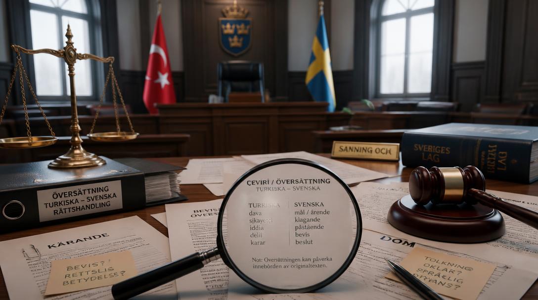 Felöversättning fick Sverige att neka turkisk begäran om Medin