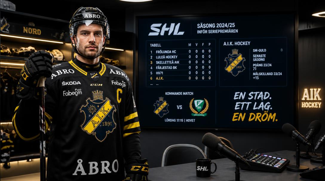 Fem poddar värmer upp inför SHL-premiären