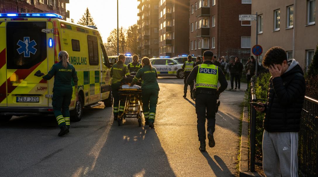 Femåring knivskuren i park, misstänkt pojke larmade själv