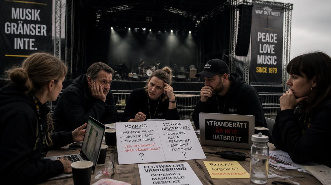 Festivalhärvan växer: ersättaren för Fröken Snusk har också spelat för SD