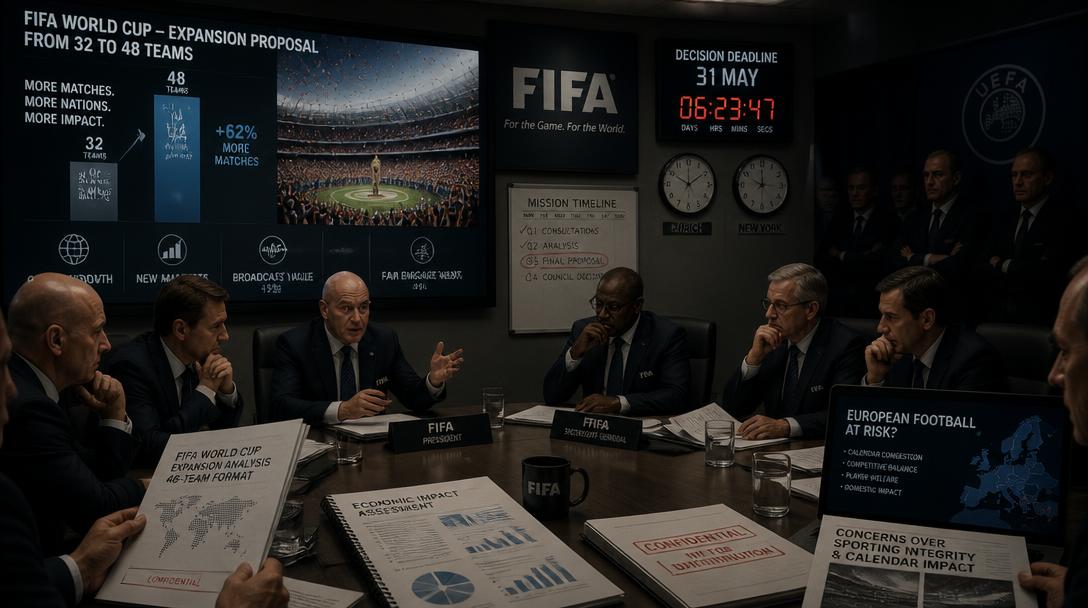 Fifa accelererar planerna på att utöka VM till 64 lag