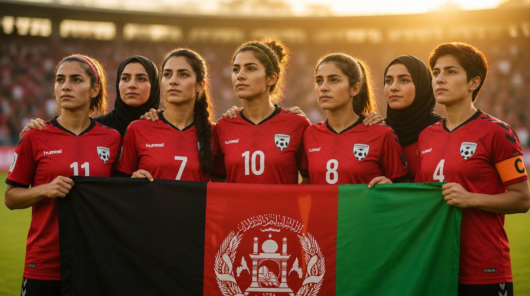 Fifa erkänner afghanskt damlag i exil som officiell representant